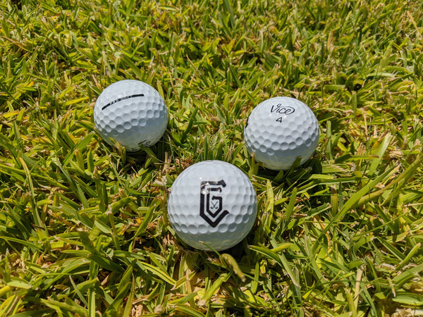 Chicano Golf Logo Golf Balls by VICE